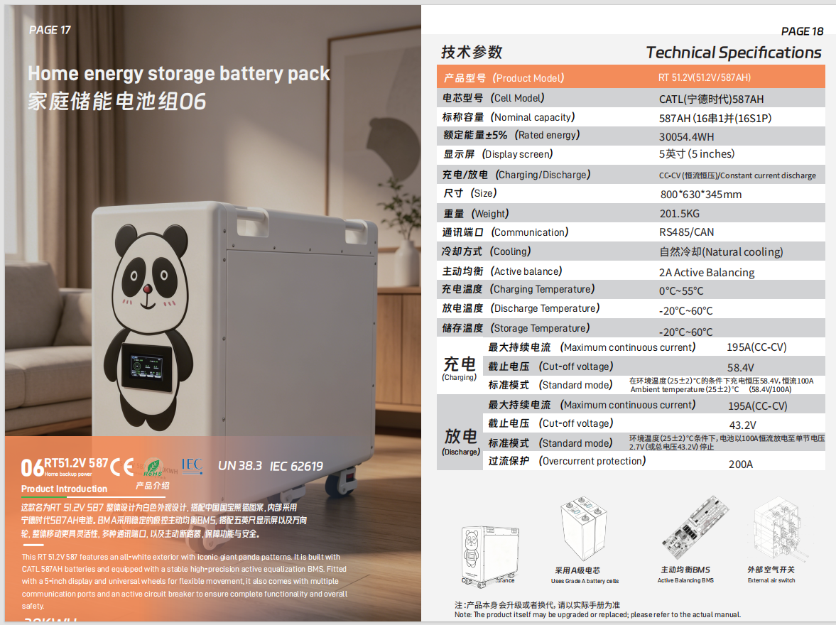 30 kWh home energy storage battery